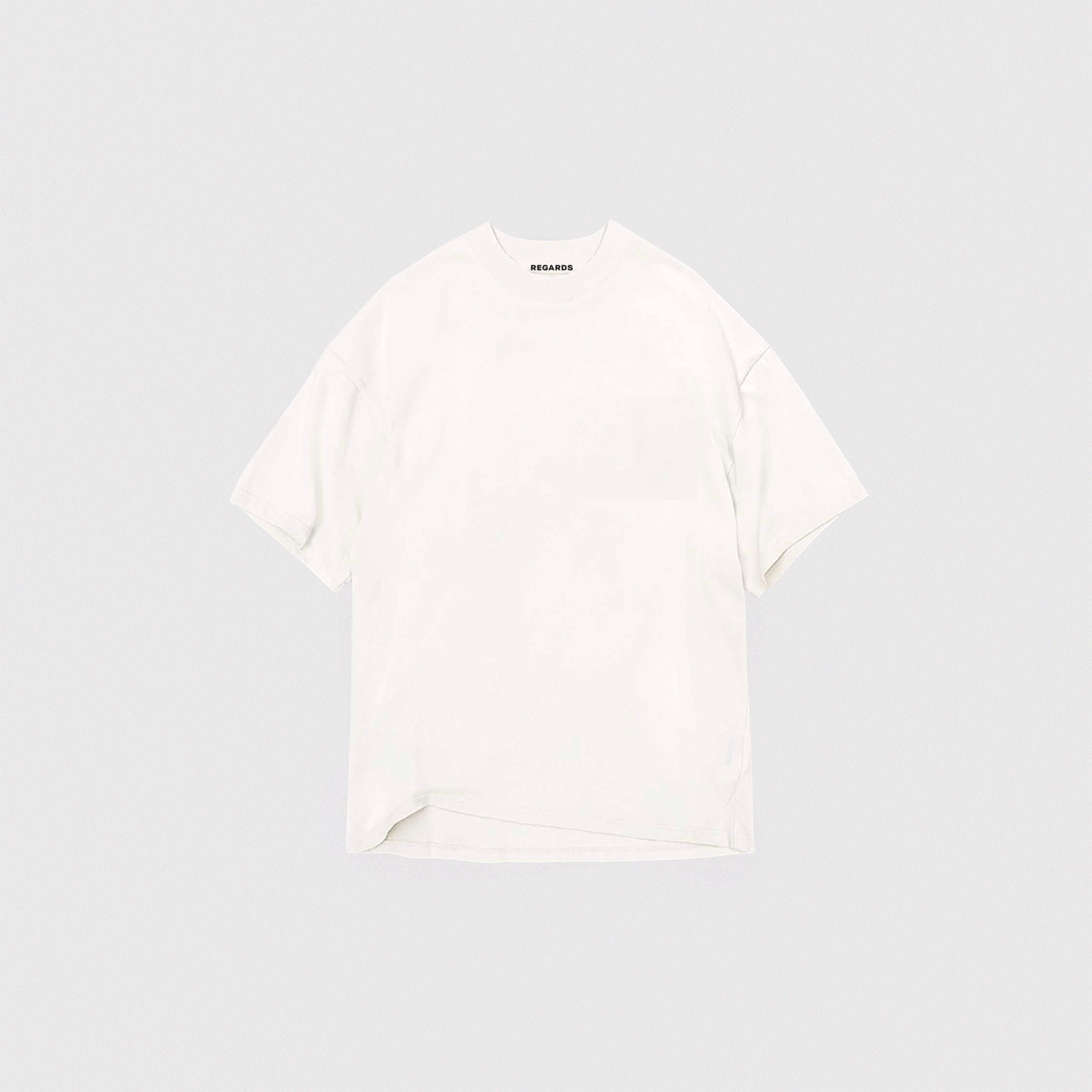 HEAVY OVERSIZE TEE - SNOW