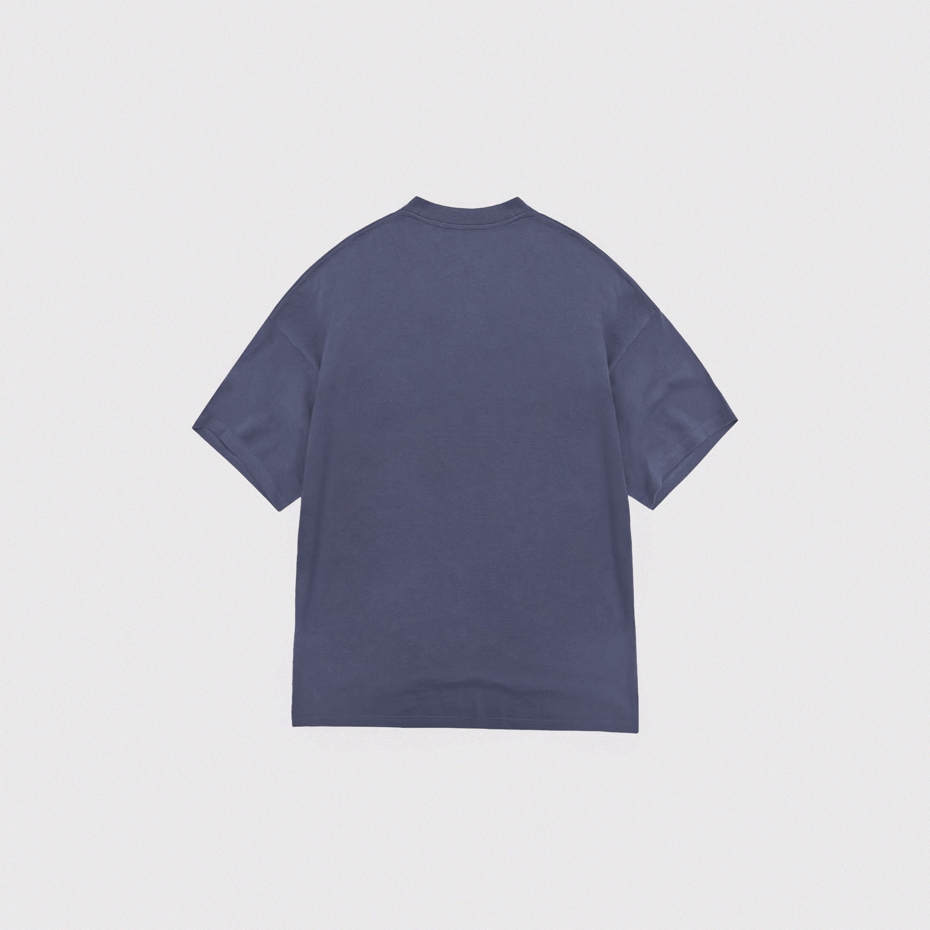 HEART ICON TEE II - GREYSTONE WASH