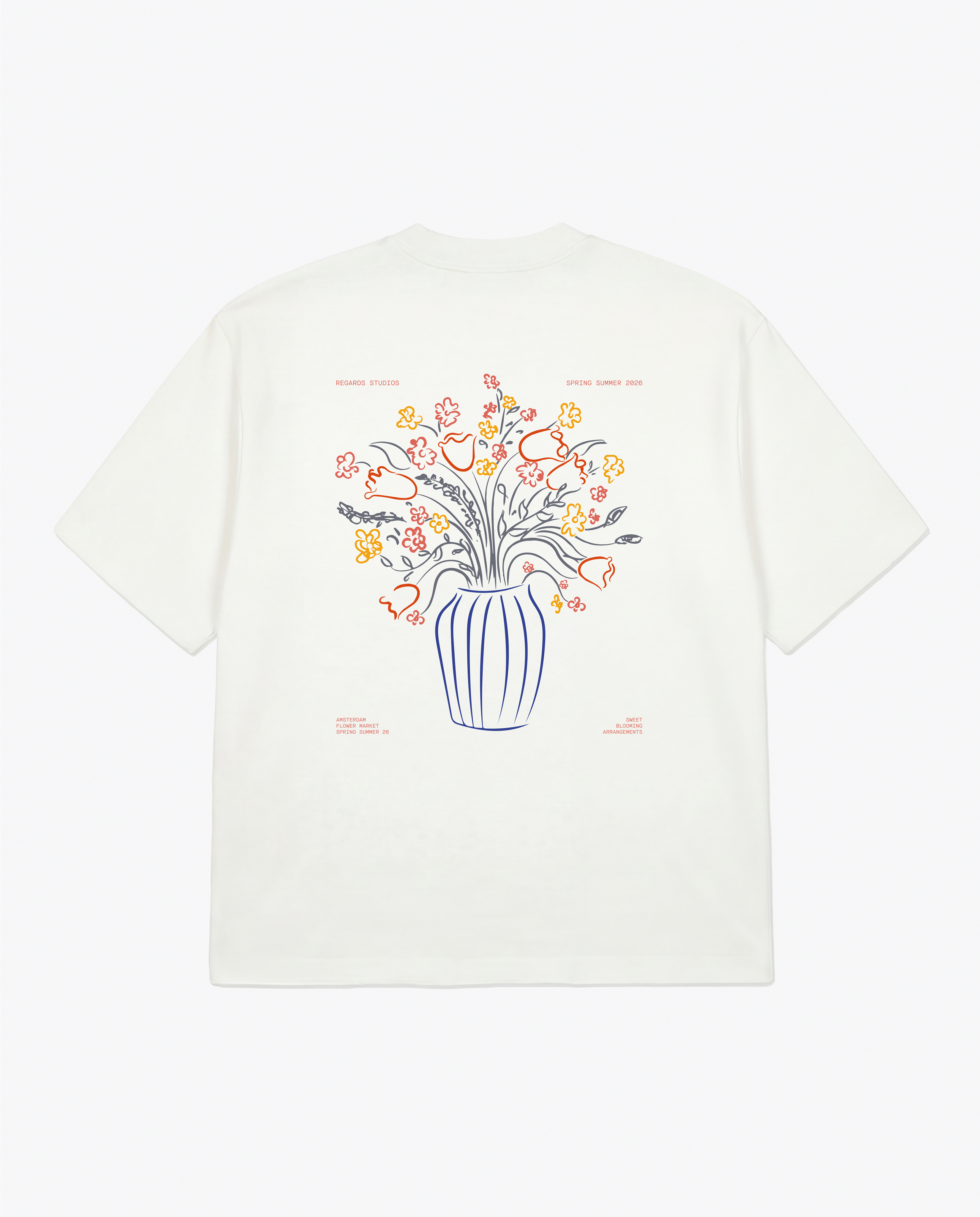BOUQUET TEE TEE - SNOW