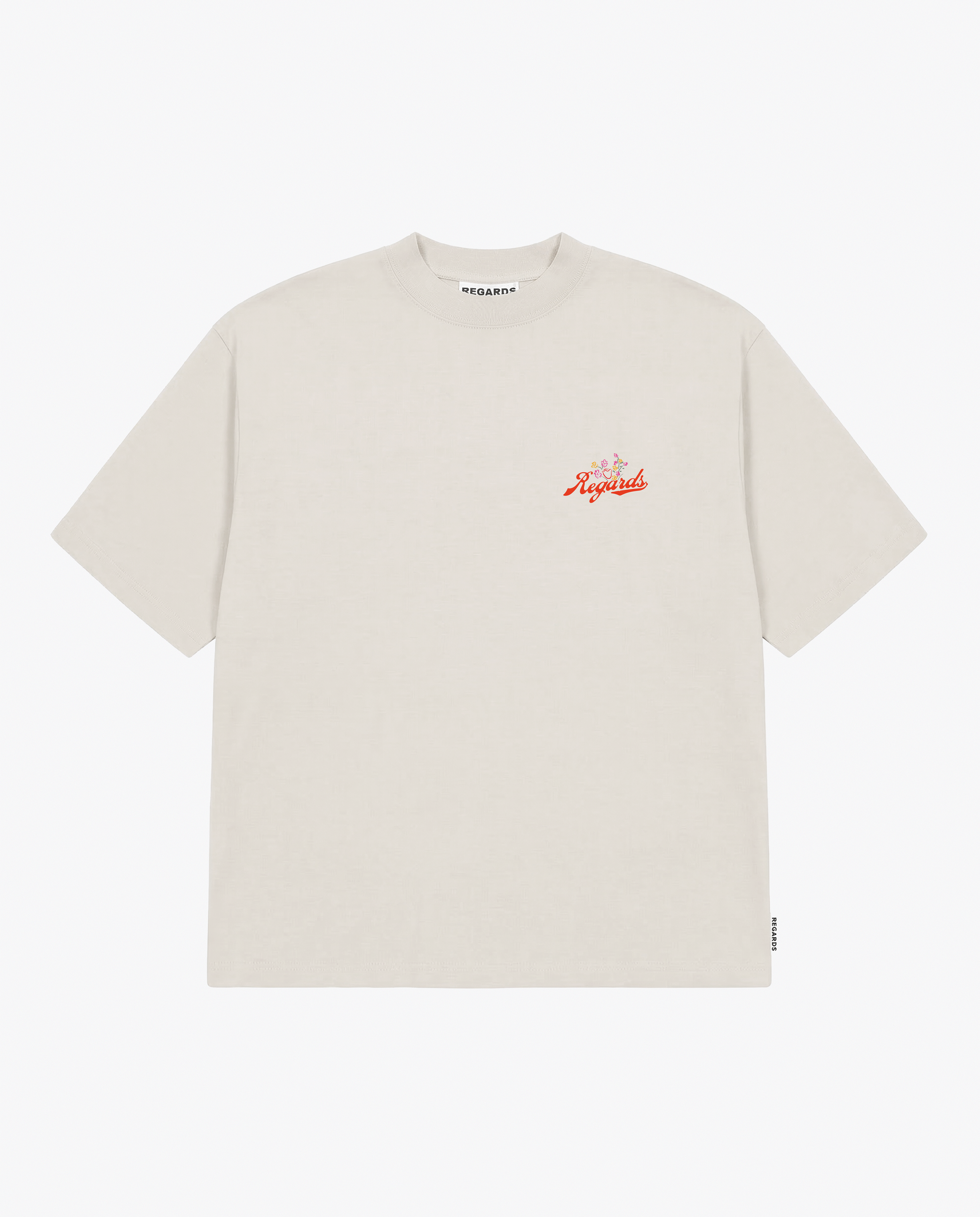 SHOP LOGO TEE - LIGHT SAND