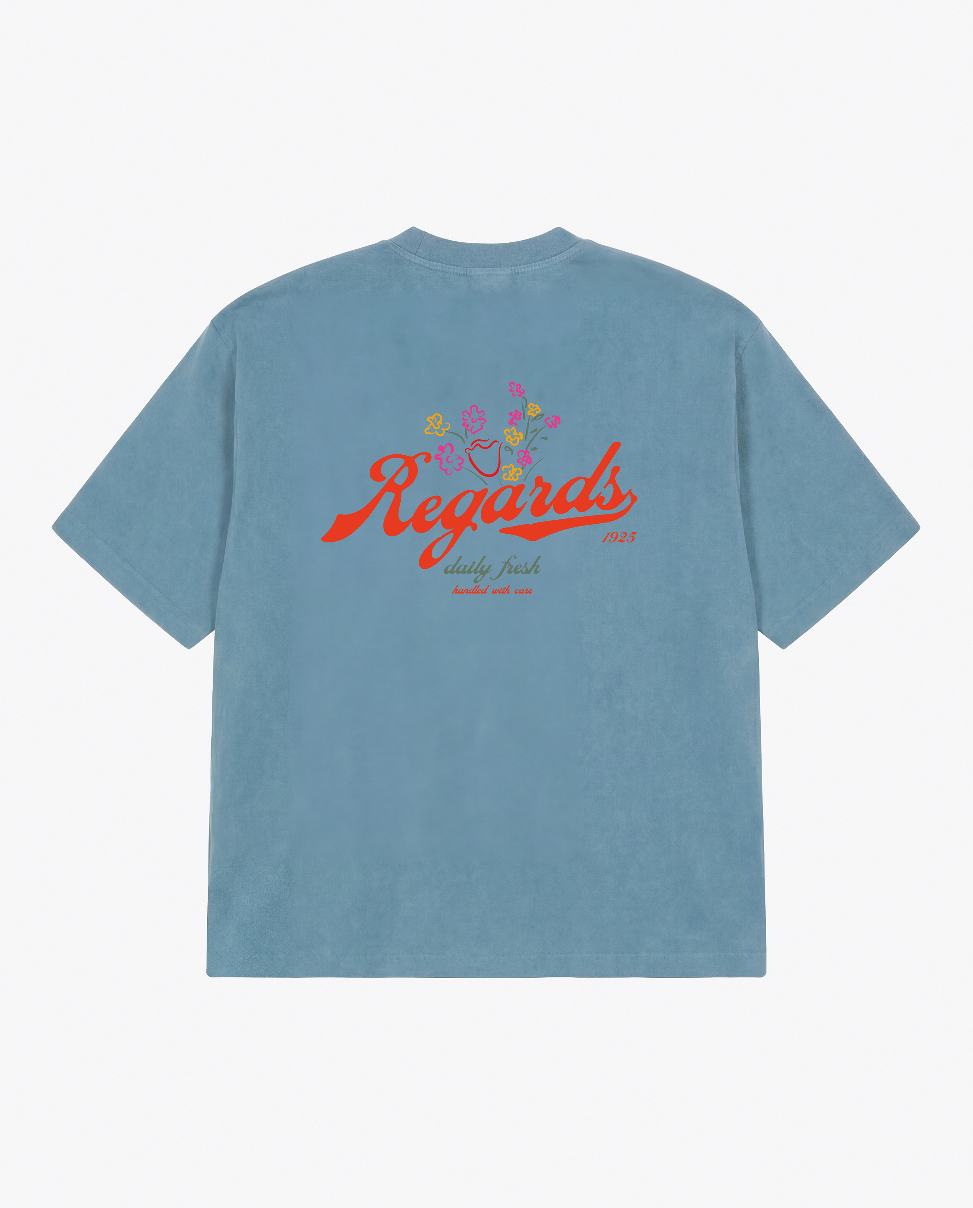 SHOP LOGO TEE - OCEAN WASHED
