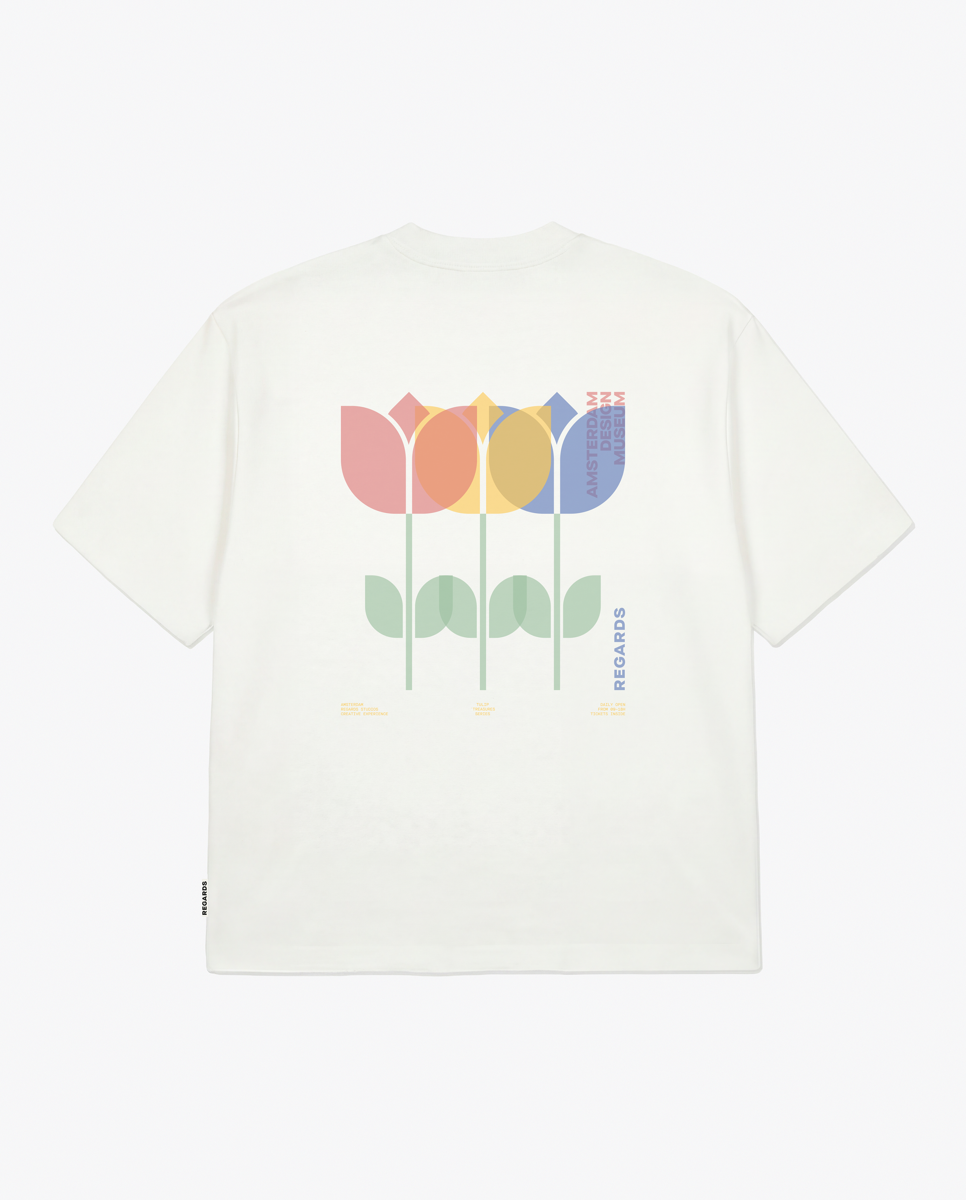 MUSEUM TULIP TEE - SNOW