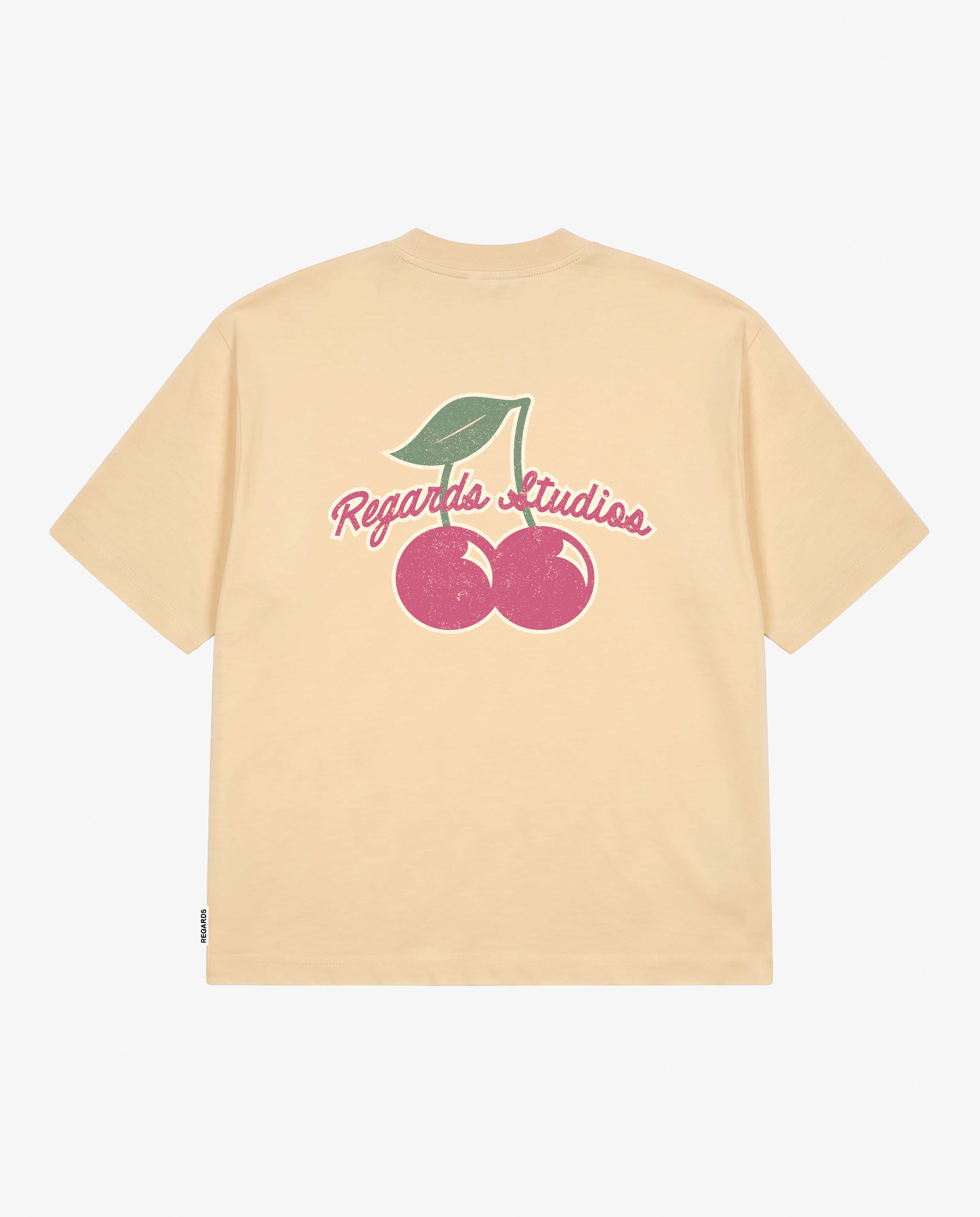 CHERRY TEE - LEMON WASHED