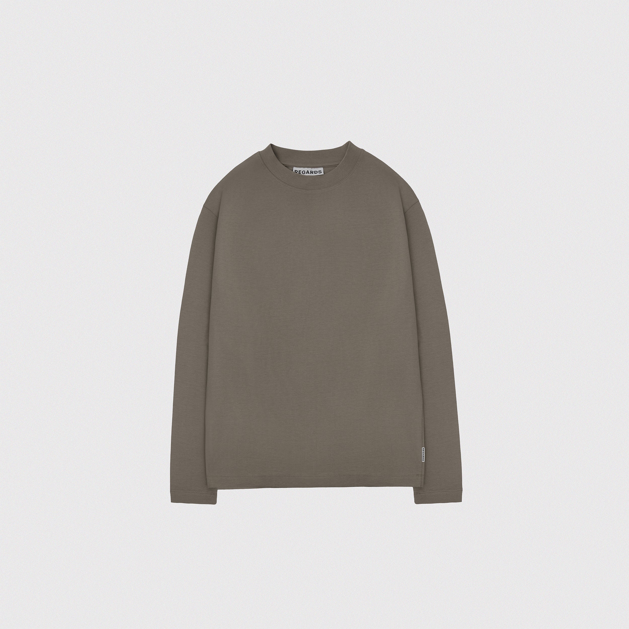 RELAXED LONGSLEEVE BLANK - MOREL