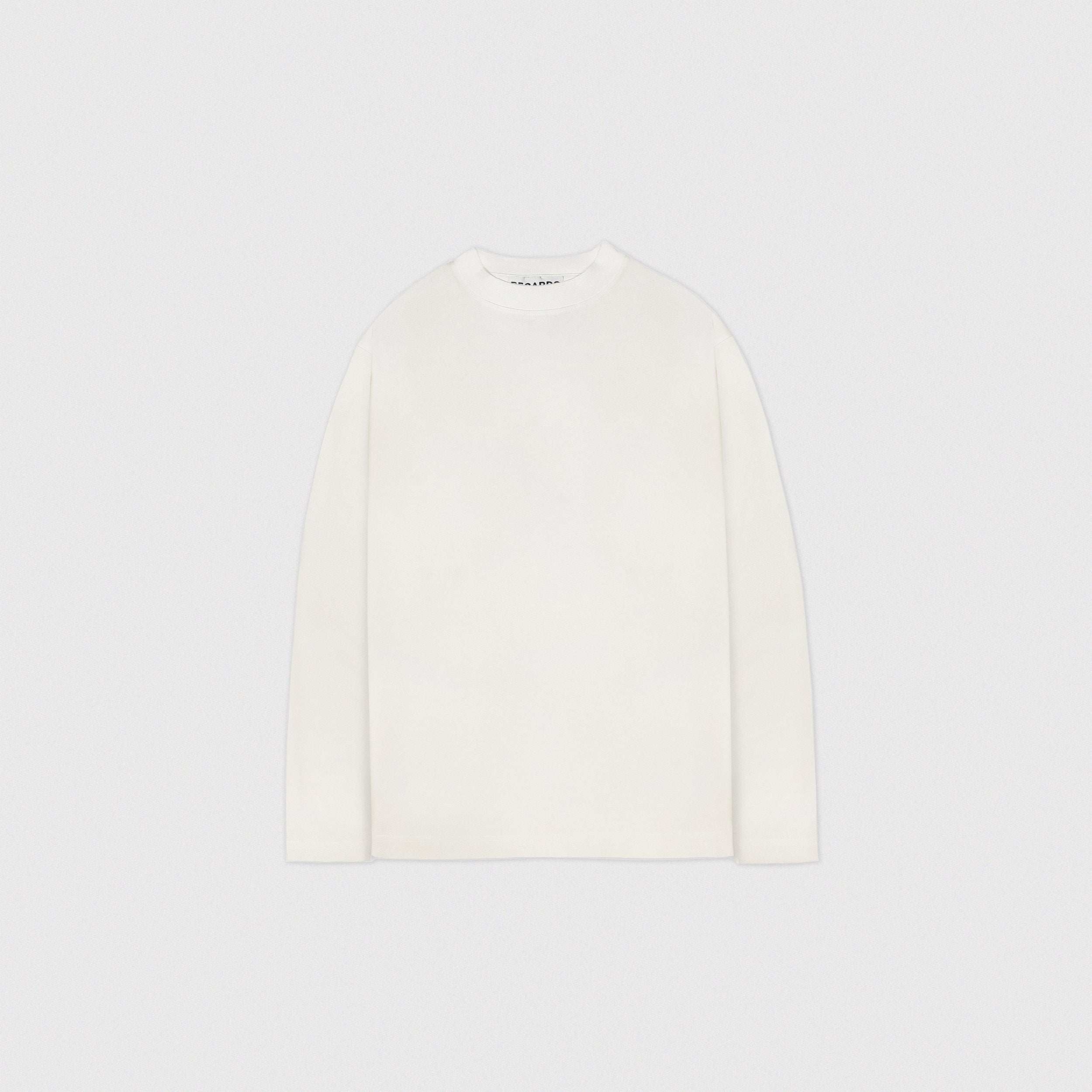 RELAXED LONGSLEEVE BLANK - SNOW