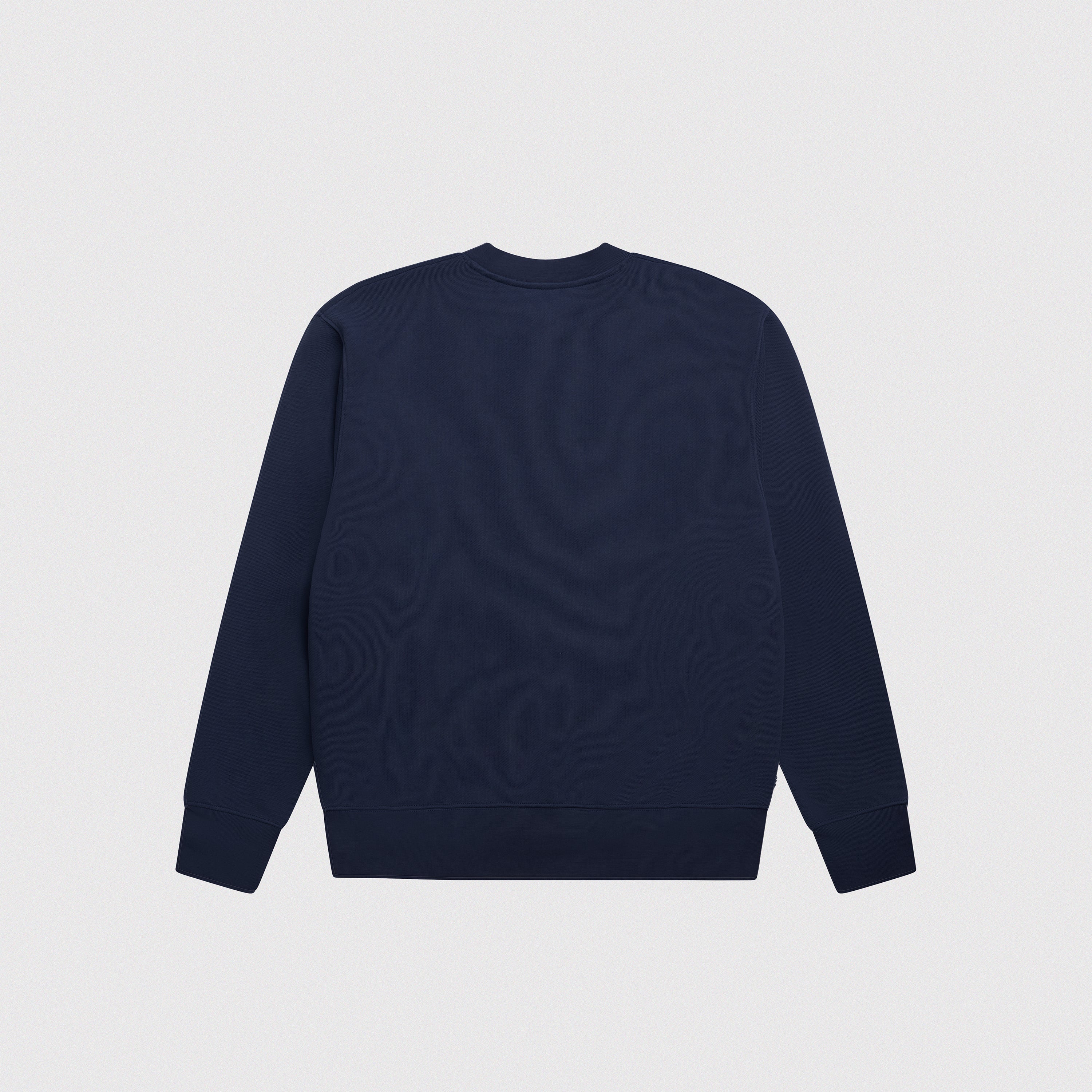 RELAXED LOOPBACK CREWNECK - NAVY