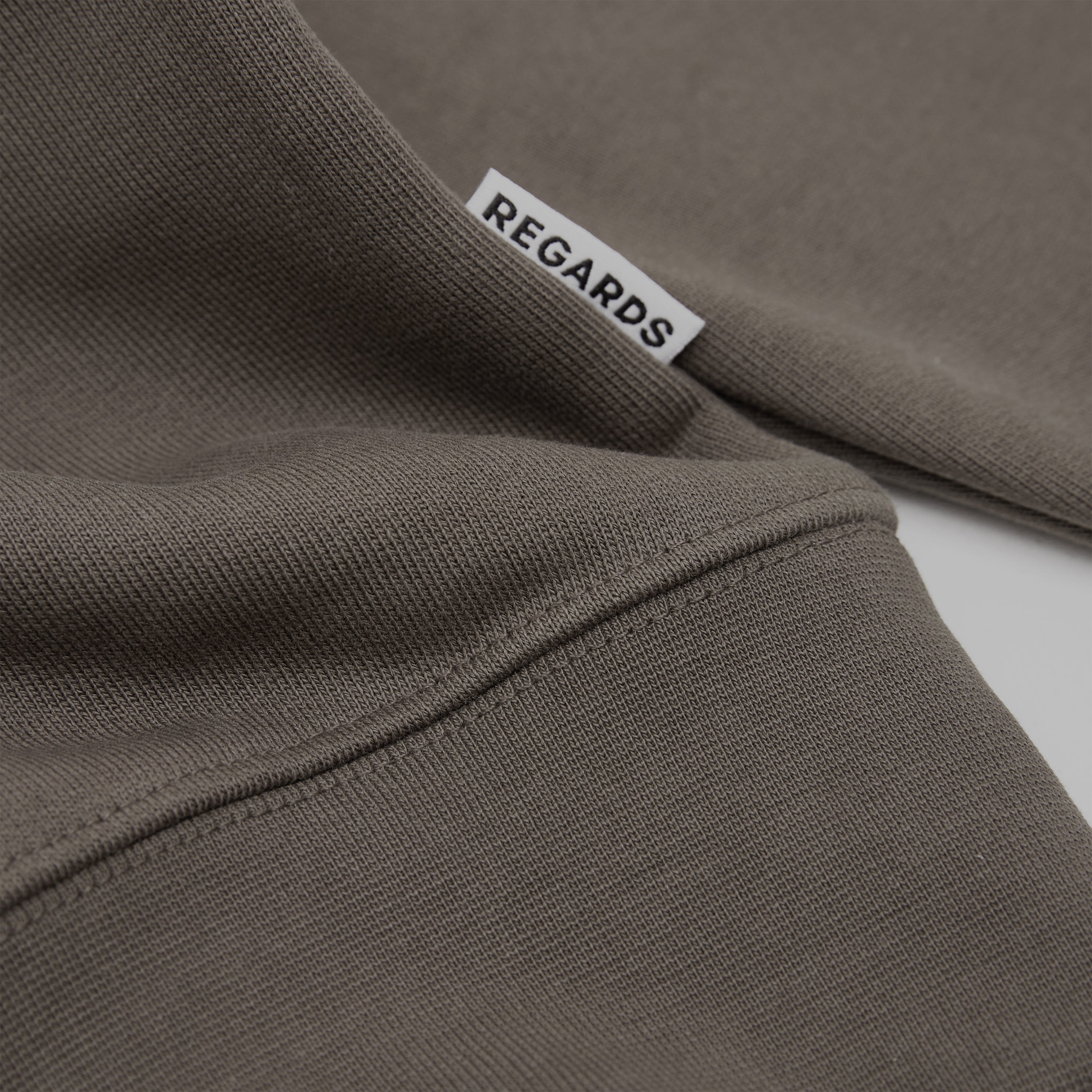 RELAXED CREWNECK - COFFEE