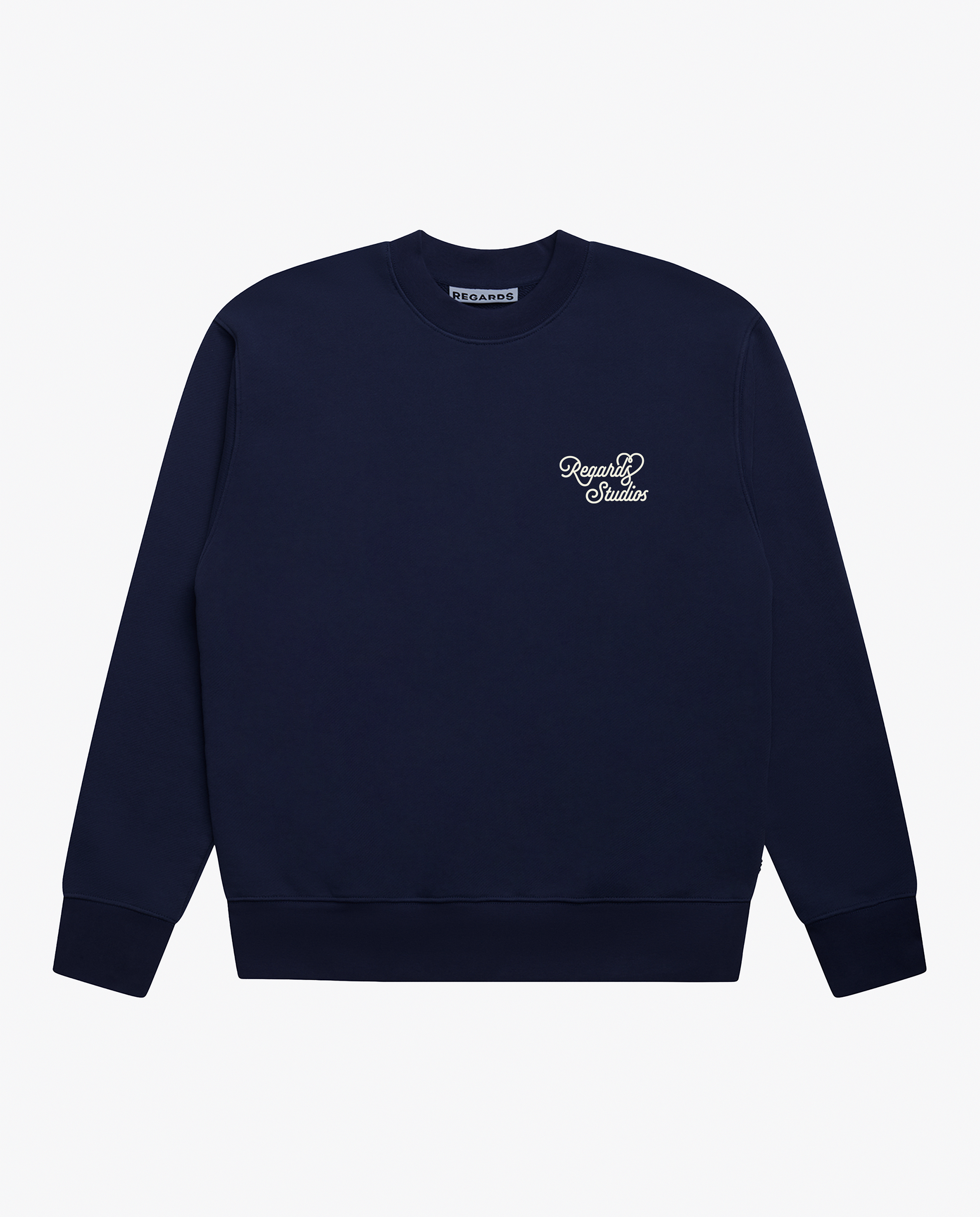 FLOWER ICON CREWNECK - NAVY