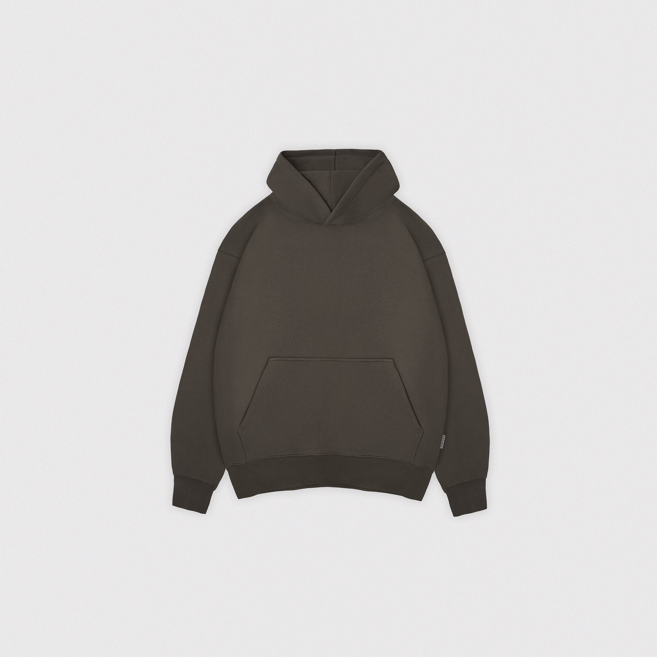 RELAXED HOODIE - COFFEE