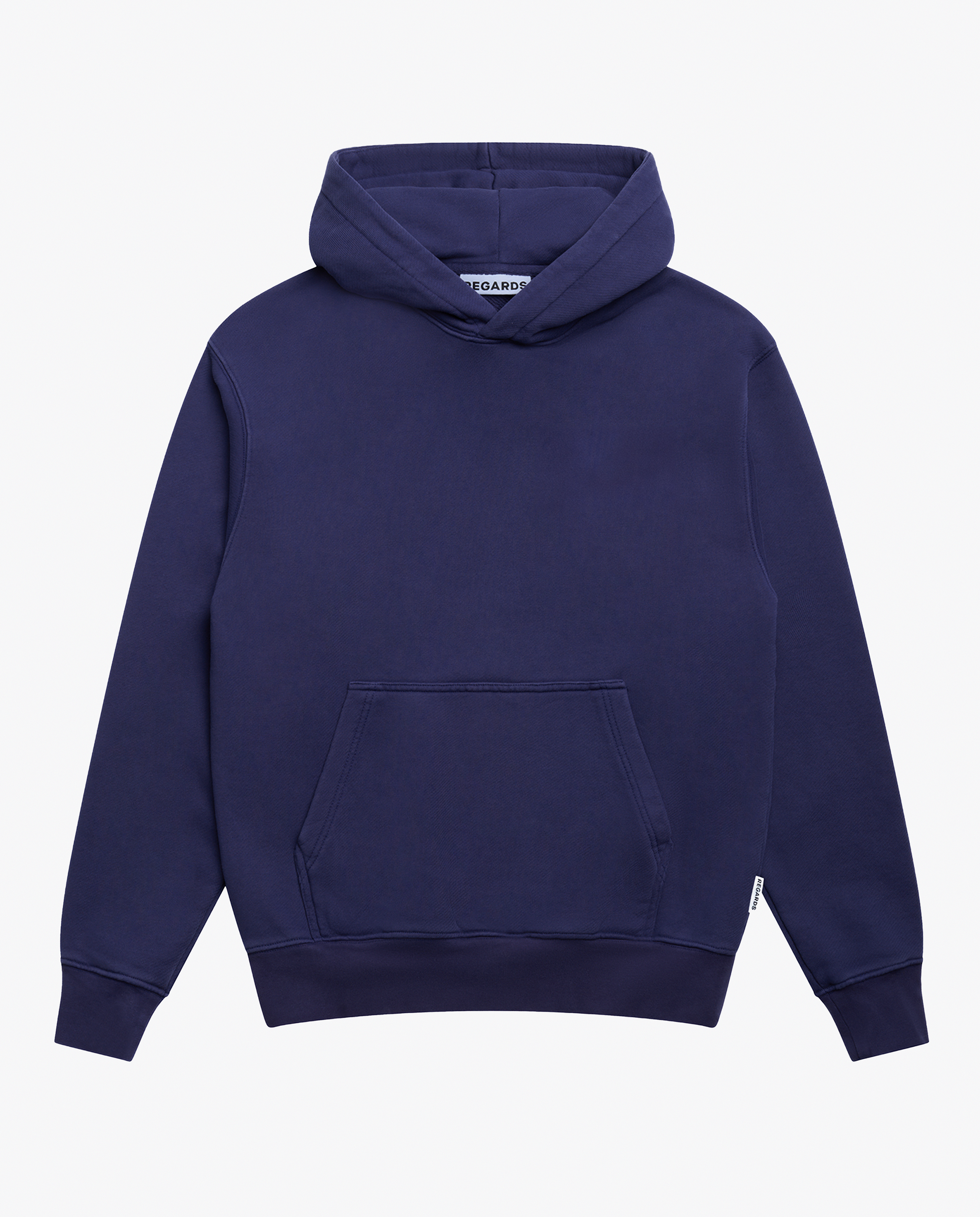 RELAXED LOOPBACK HOODIE - GREYSTONE WASHED