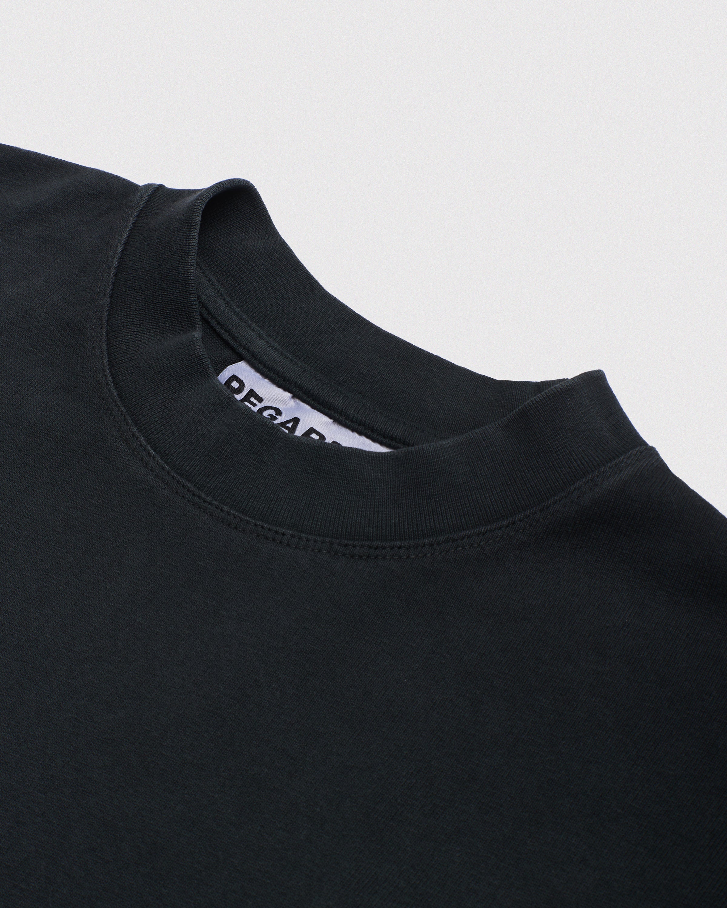 HEAVY OVERSIZE LONGSLEEVE - BLACK WASHED