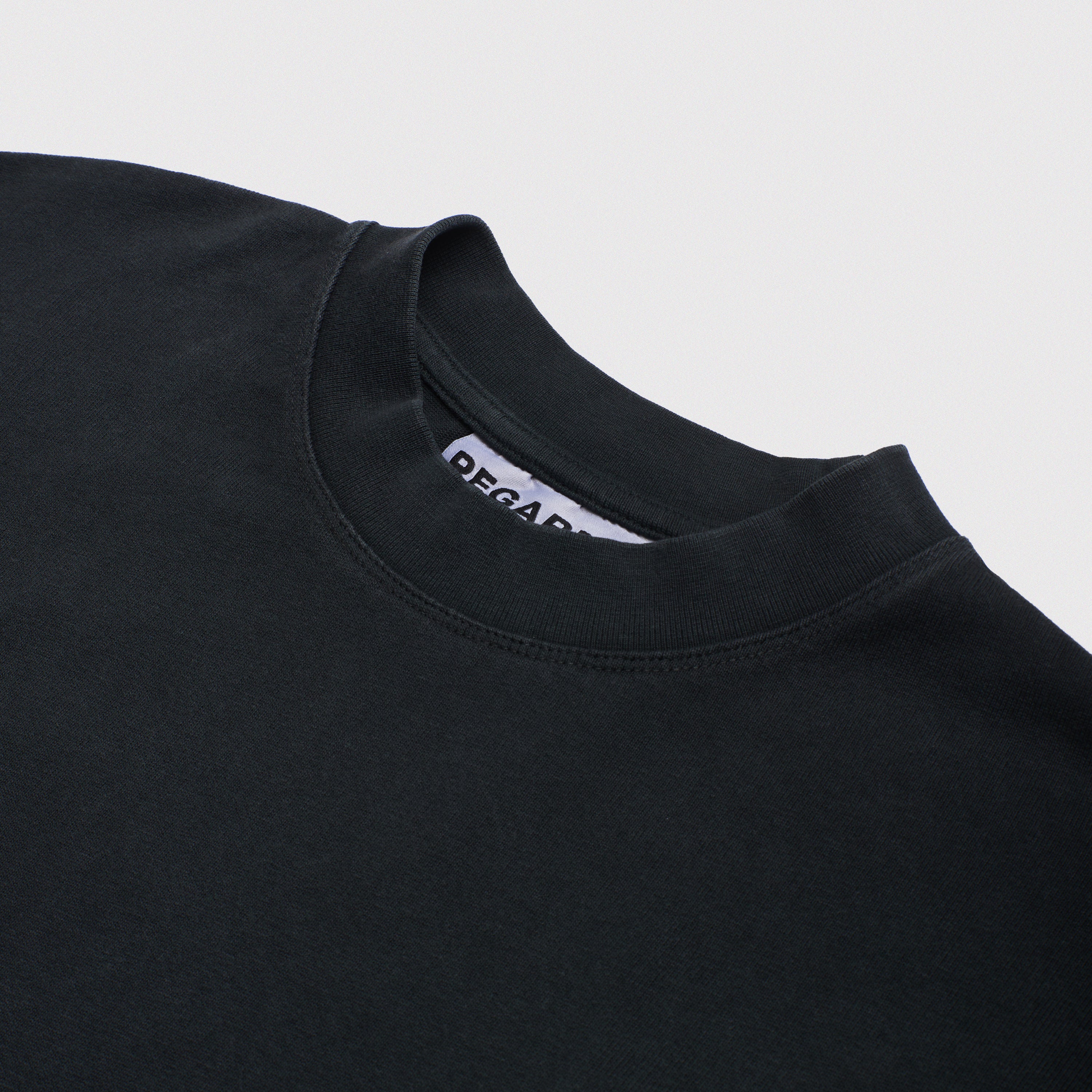 HEAVY OVERSIZE LONGSLEEVE - BLACK WASHED